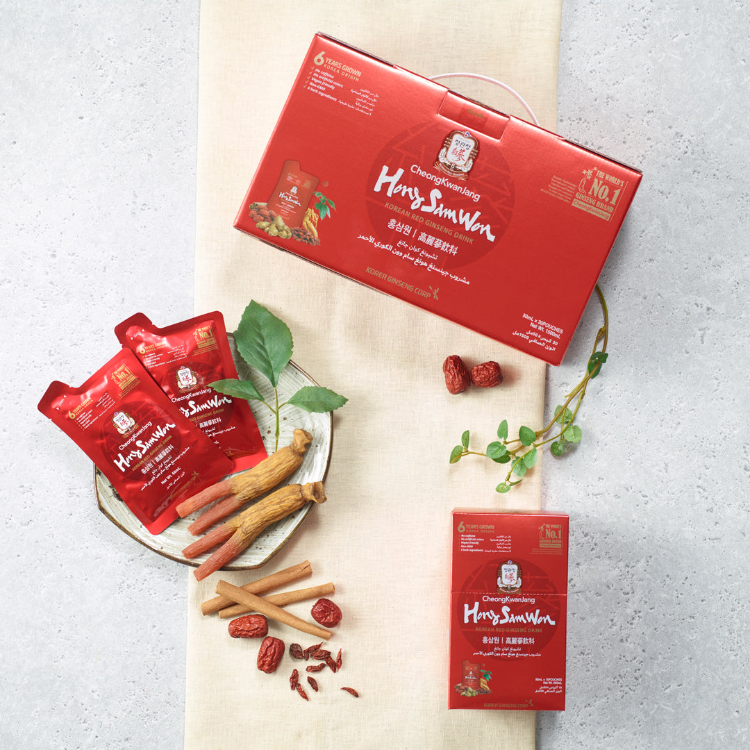 100% Korean Red Ginseng Drink (Hong Sam Won)