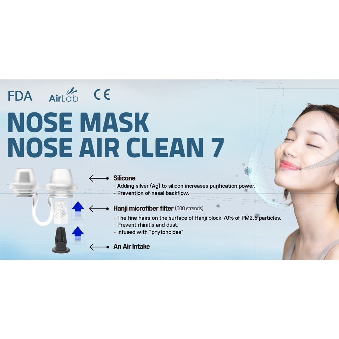 NOSE MASK Nose Air Clean 7 (Premium )