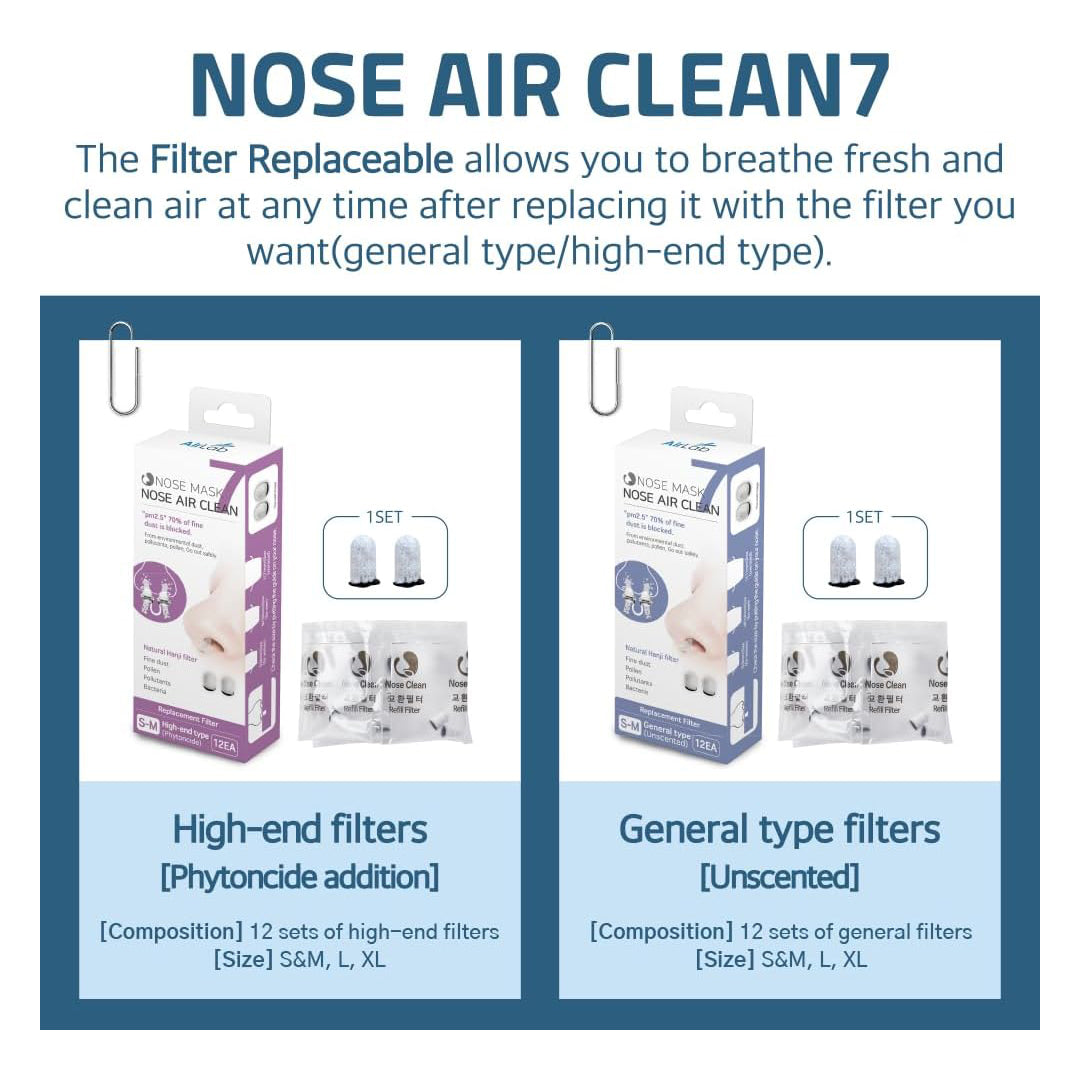 NOSE MASK Nose Air Clean 7 (Premium )