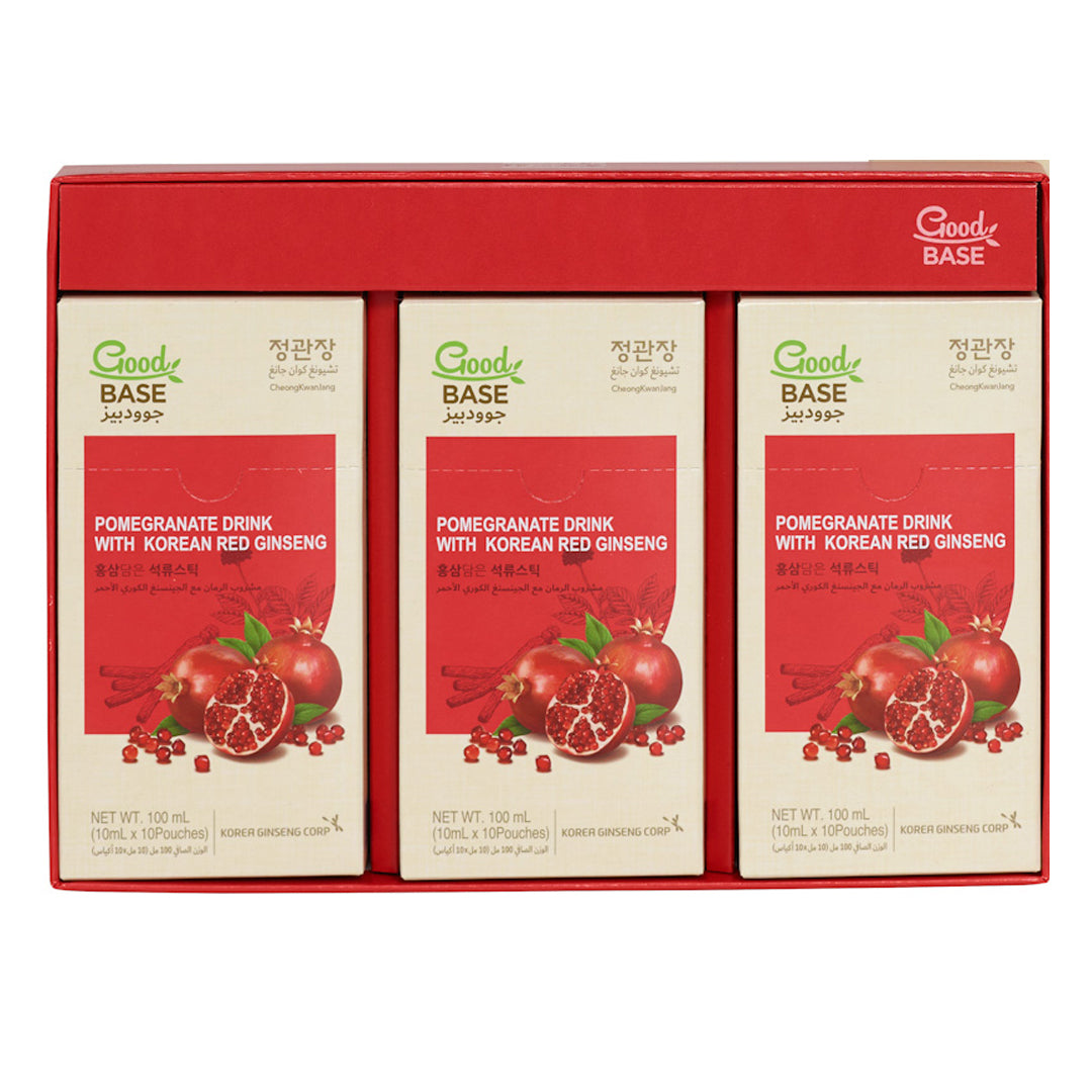 CheongKwanJang Korean Red Ginseng & Pomegranate Drink - 30 Pouches