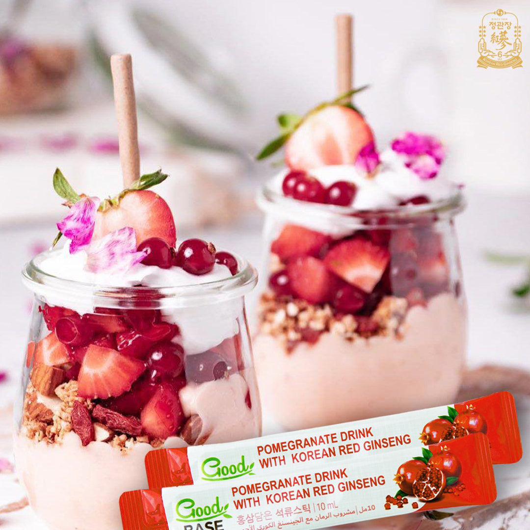 CheongKwanJang Korean Red Ginseng & Pomegranate Drink - 30 Pouches