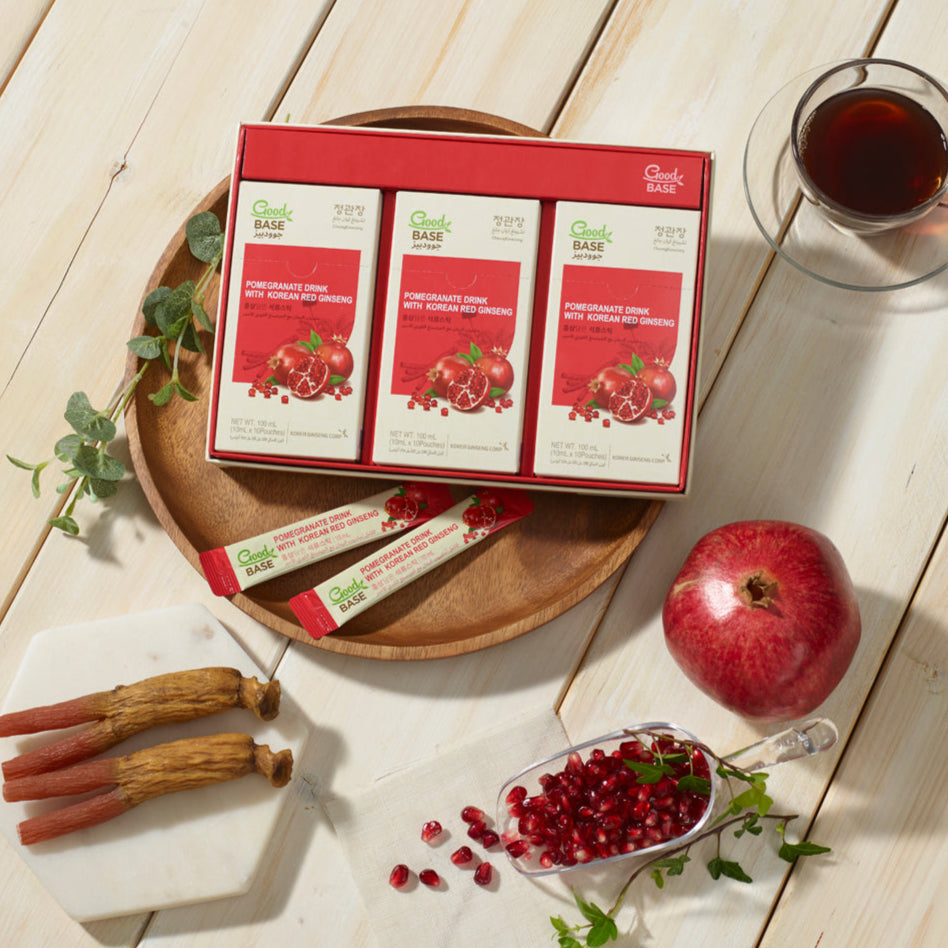 CheongKwanJang Korean Red Ginseng & Pomegranate Drink - 30 Pouches