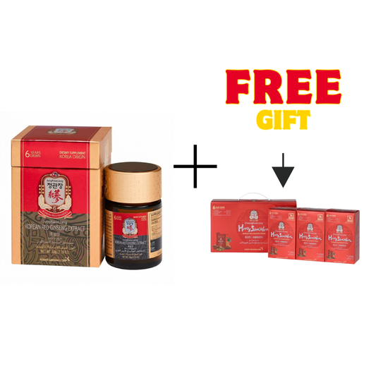 Korean Red Ginseng Extract 240g Jar and Hongsamwon