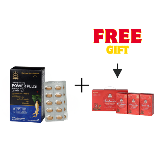 Korean Red Ginseng Powerplus and Hongsamwon