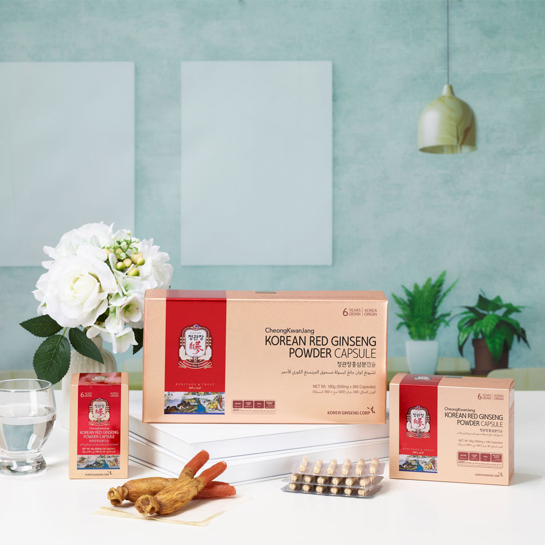 ginseng tablet capsule powder