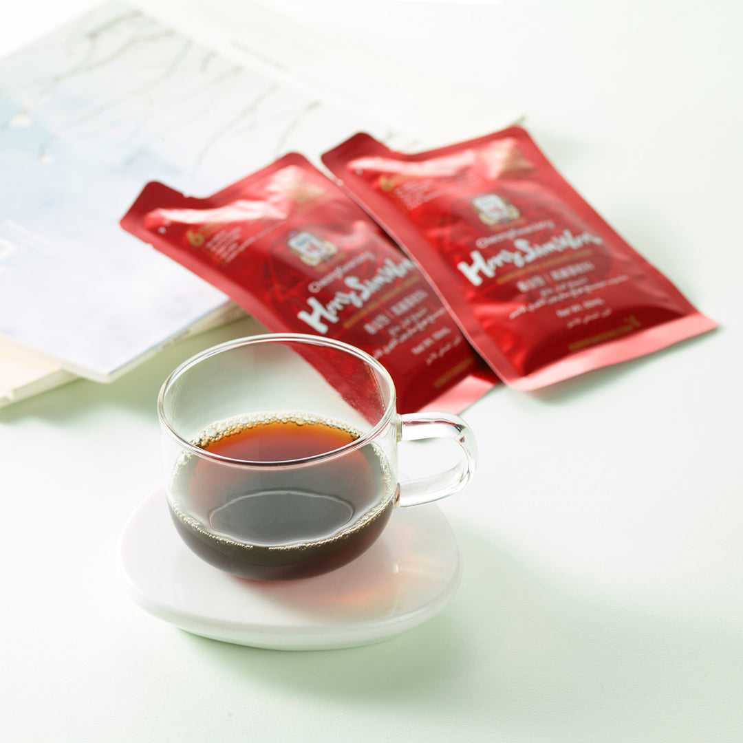 hong sam won korean red ginseng drink caffeine free tea 