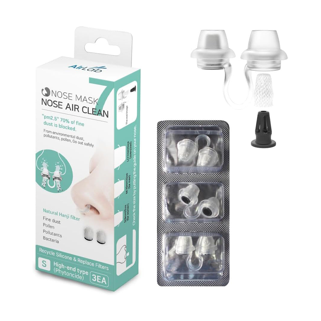 Nose Air Clean Filters | Reusable Nasal Plugs for Dust, Allergies ...