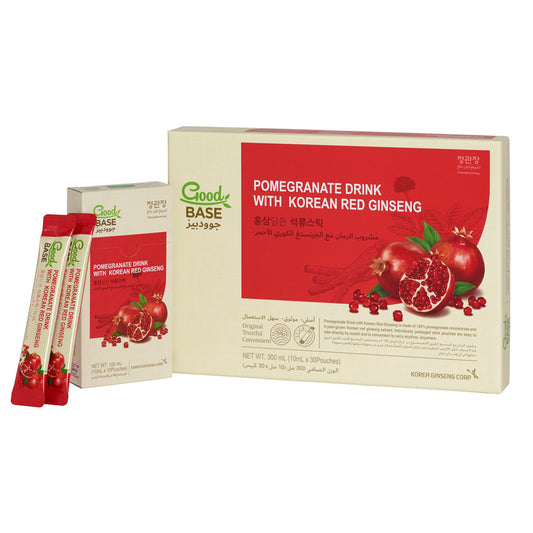 CheongKwanJang Korean Red Ginseng & Pomegranate Drink - 30 Pouches