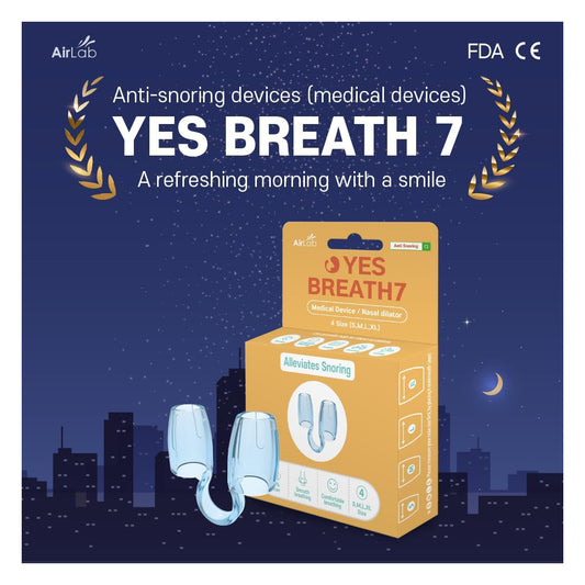 YES BREATH7 Anti Snoring Nose Clip